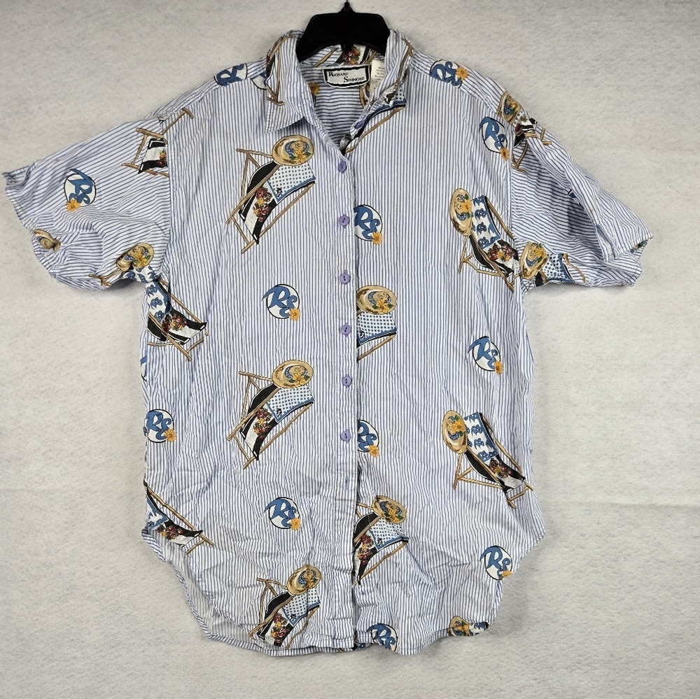 Richard Simmons Button Down Shirt. Size 20W.